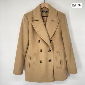 Lauren Ralph Lauren Tan Pea Coat